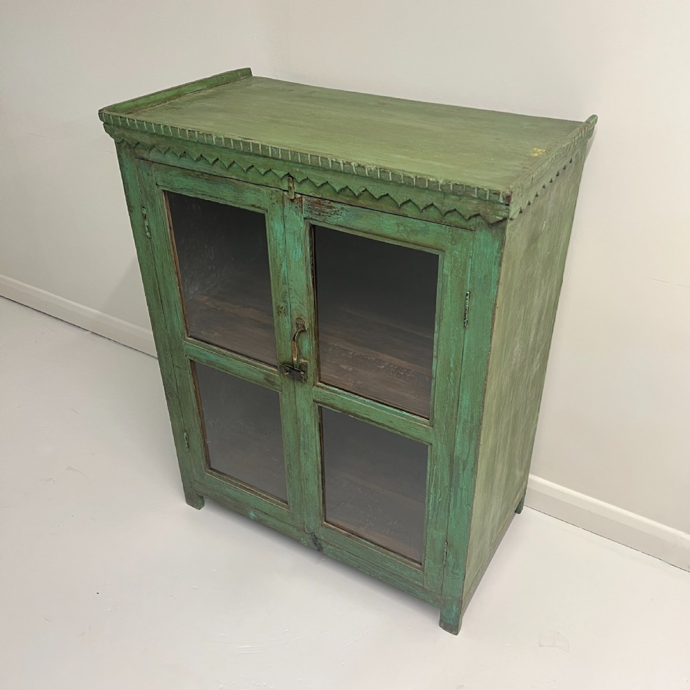 Vintage Indian Glazed Cupboard View VIII