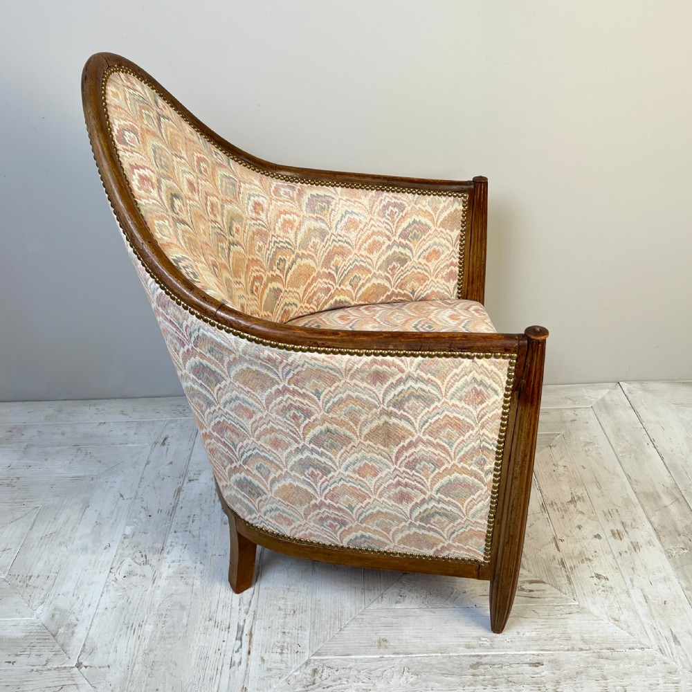 Pair Of French Art Deco Tub Chairs View V