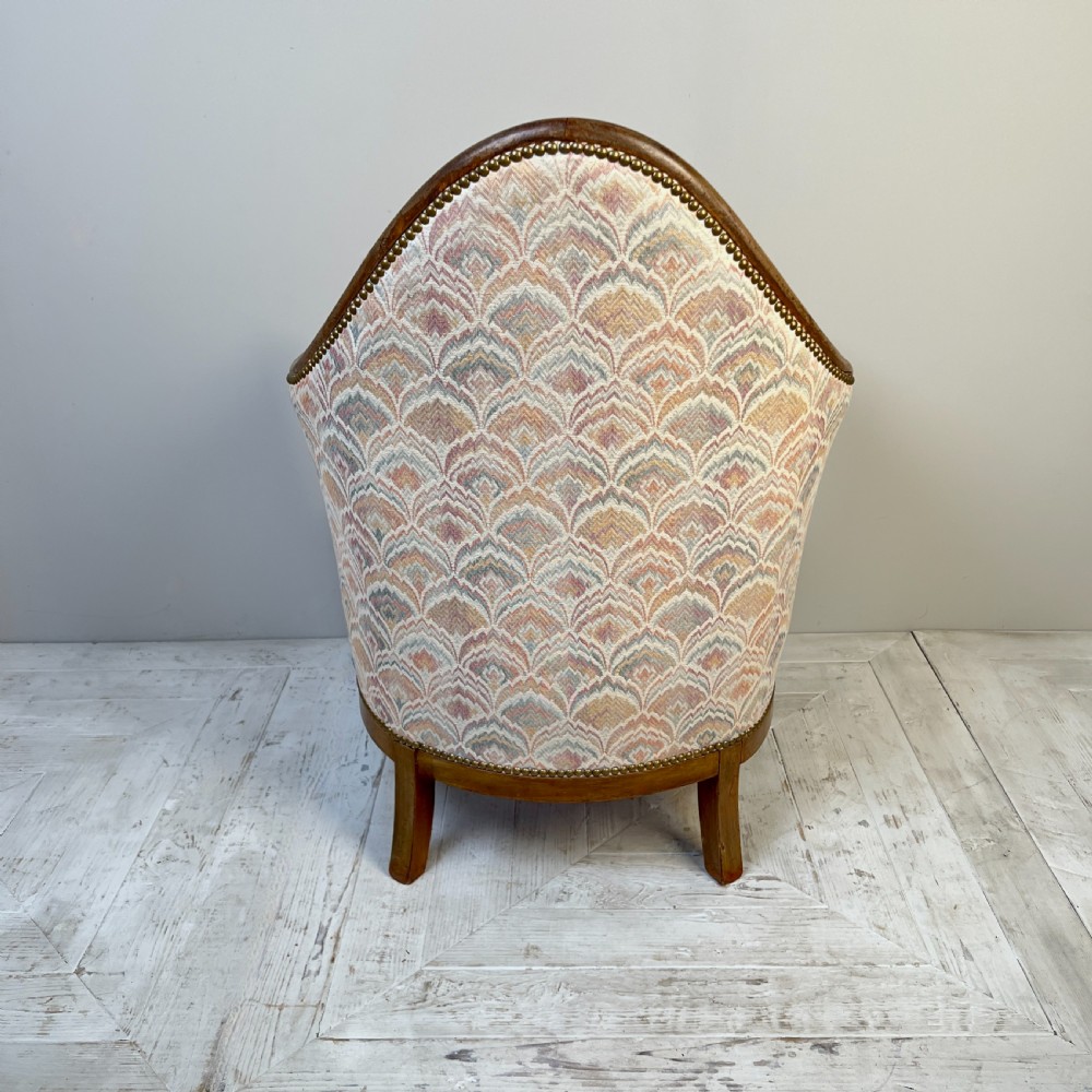 Pair Of French Art Deco Tub Chairs View VI