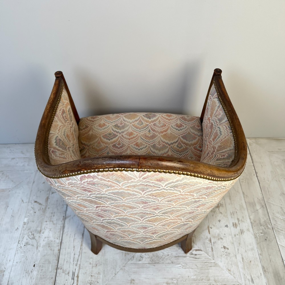 Pair Of French Art Deco Tub Chairs View VII