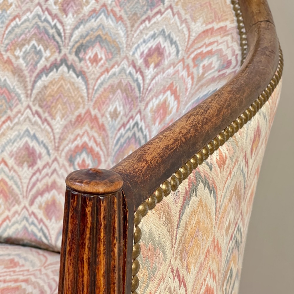 Pair Of French Art Deco Tub Chairs View VIII