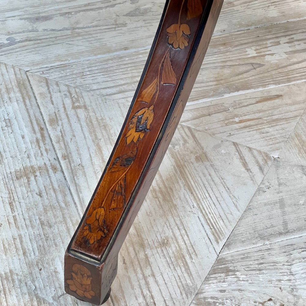 An Antique Dutch Marquetry Three Tier Dumbwaiter View VII