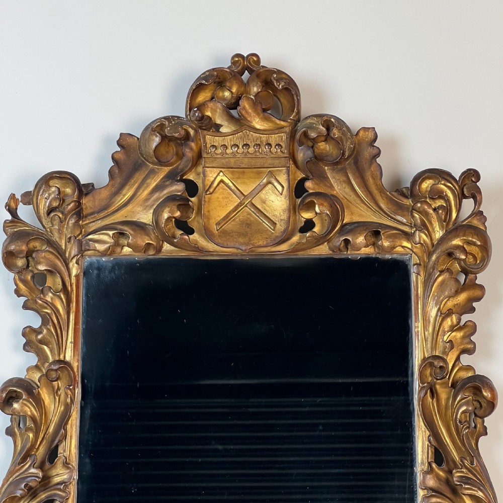 A C19th Continental Giltwood Wall Mirror View V