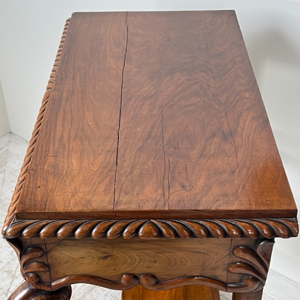 A 19Th Century Walnut Console Table View VIII