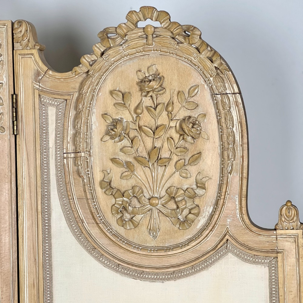 Large French Four-Fold Mirrored Dressing Screen Or Room Divider Circa 1920 View V