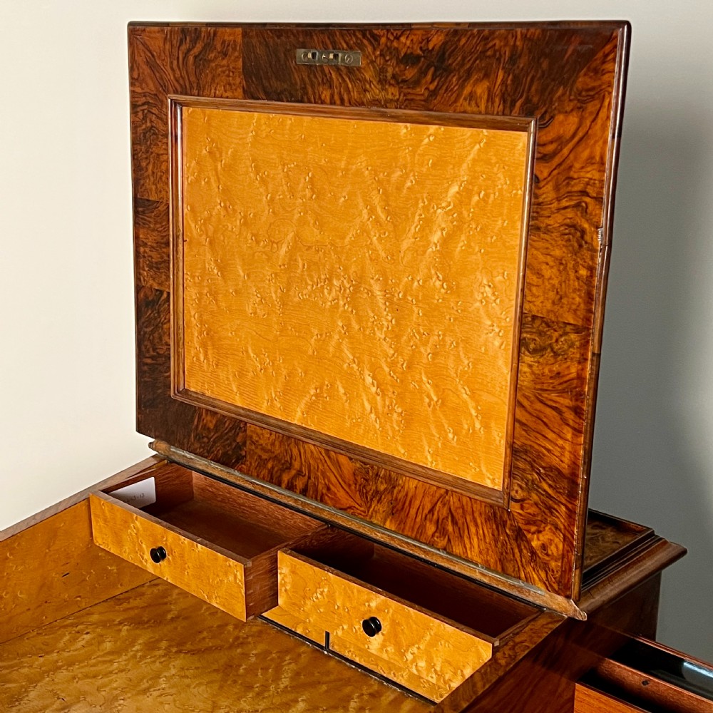 A Victorian Walnut Davenport Desk By Wilkinson & Son, London View IX