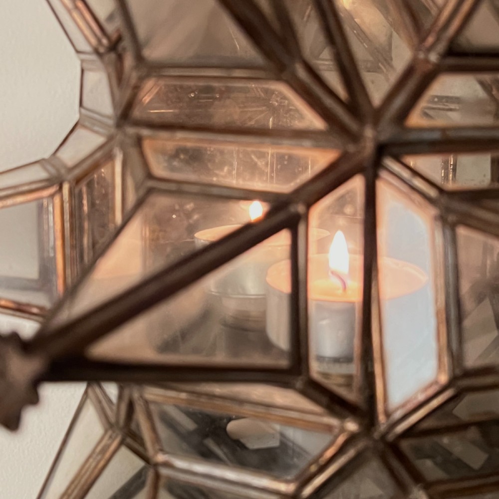 Pair Of Vintage Moroccan Star Wall Lights  View X