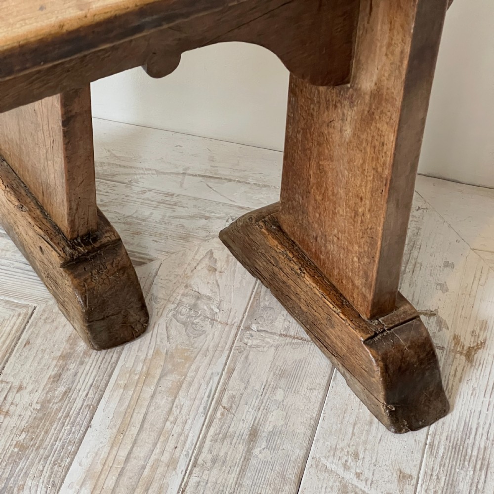 Pair Of C19th French Fruitwood Benches View VII