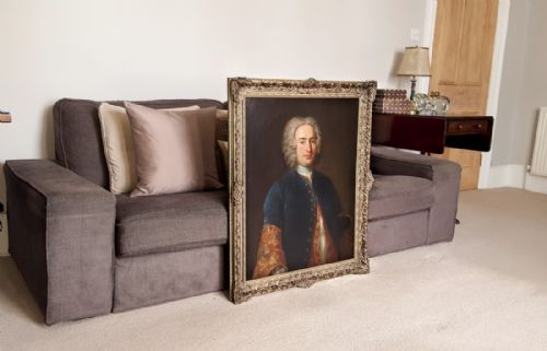 PORTRAIT OF A GENTLEMAN ENGLISH C1730 ATTRIBUTED TO JOHN VANDERBANK 16941739 - ADDITIONAL PHOTO 2
