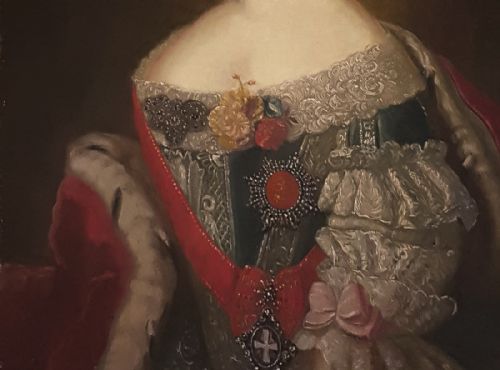 PORTRAIT OF PRINCESS OF ANHALTZERBST 18C AFTER ANTOINE PESNE 16831757 - ADDITIONAL PHOTO 2