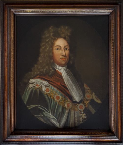 portrait of 1st duke and 4th marquess of montrose 16821742 18th century - CATEGORY: ANTIQUE ART - DATED 18TH CENTURY