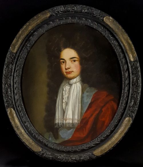 portrait of a young nobleman c1700 follower of johann kerseboom act16801708 - CATEGORY: ANTIQUE ART - DATED 18TH CENTURY