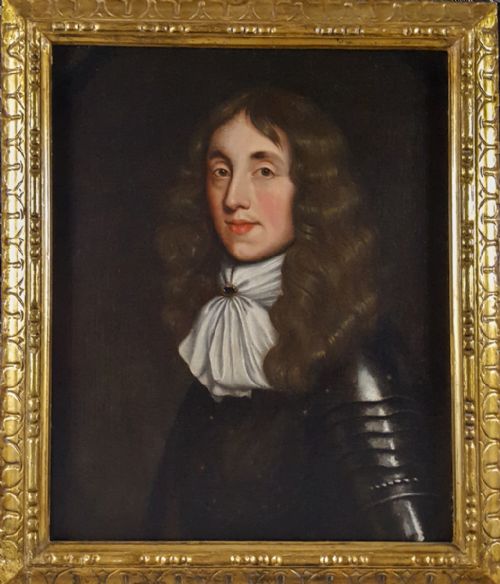 portrait of a gentleman c1675 follower of david scougall 16101680 - CATEGORY: ANTIQUE ART - DATED 17TH CENTURY