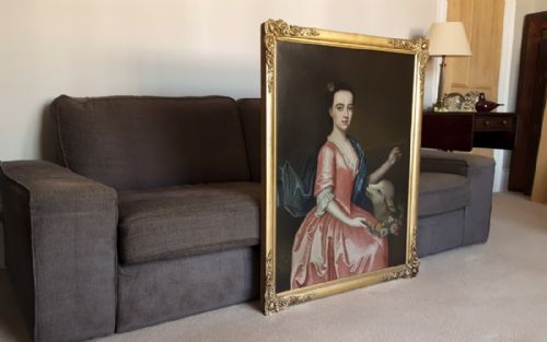 PORTRAIT OF A LADY DATED 1739 RICHARD PHILIPS 16811741 - ADDITIONAL PHOTO 2