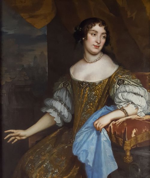 fig 1. Portrait of a Lady, French 17th Century, Studio of Pierre Mignard (1612-1695)