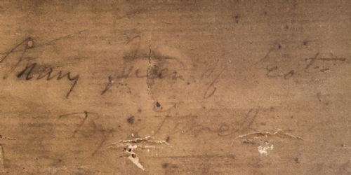 PORTRAIT OF A LADY POSSIBLY MARY QUEEN OF SCOTS 18TH CENTURY - ADDITIONAL PHOTO 3