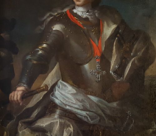 PORTRAIT OF A GENTLEMAN 18TH CENTURY CIRCLE OF GEORG DESMARES 16971776 - ADDITIONAL PHOTO 1