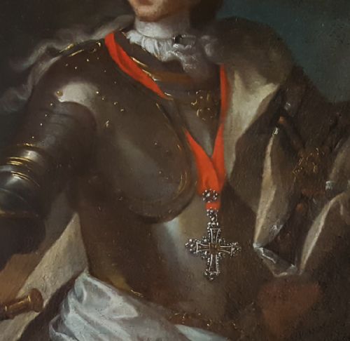 PORTRAIT OF A GENTLEMAN 18TH CENTURY CIRCLE OF GEORG DESMARES 16971776 - ADDITIONAL PHOTO 2