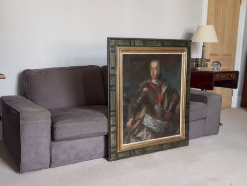PORTRAIT OF A GENTLEMAN 18TH CENTURY CIRCLE OF GEORG DESMARES 16971776 - ADDITIONAL PHOTO 4
