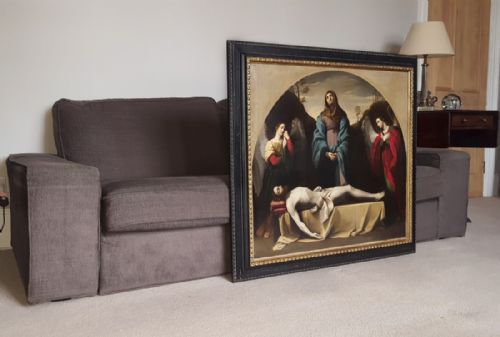 THE LAMENTATION SIGNED DATED 1832 GUSTAV BAUMGARTEN 1795C1855 - ADDITIONAL PHOTO 2