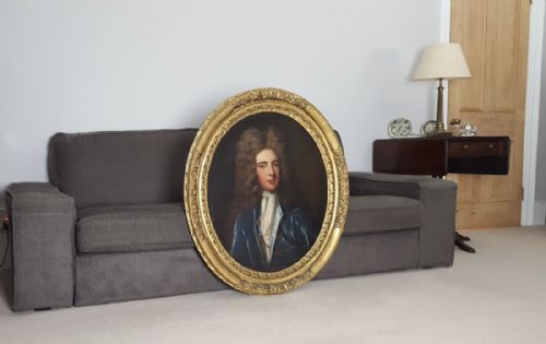 PORTRAIT OF A GENTLEMAN C1695 CIRCLE OF SIR GODFREY KNELLER 16461723 - ADDITIONAL PHOTO 1