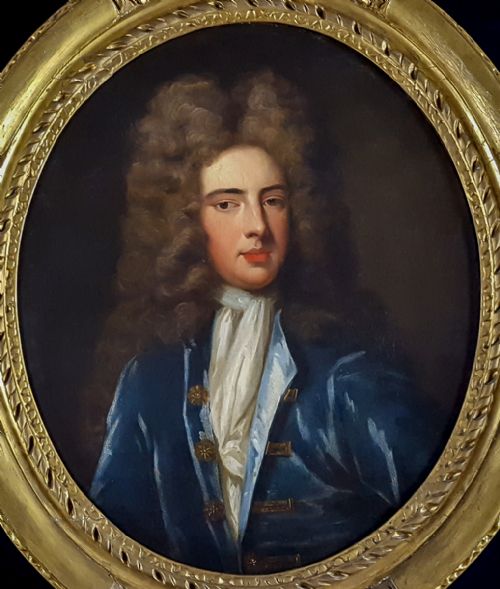 PORTRAIT OF A GENTLEMAN C1695 CIRCLE OF SIR GODFREY KNELLER 16461723 - ADDITIONAL PHOTO 2