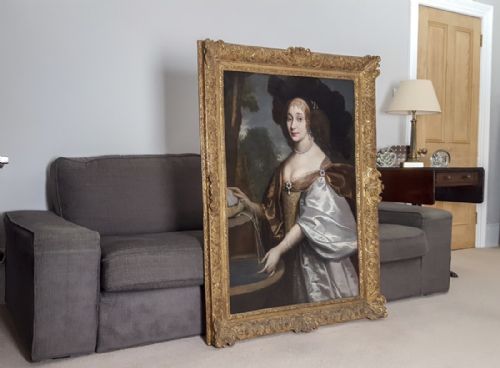 PORTRAIT OF A LADY FRENCH C1660 STUDIO OF CHARLES AND HENRI BEAUBRUN AMBOISE 1602 AND 1603 PARIS 1692 AND 1677 - ADDITIONAL PHOTO 1