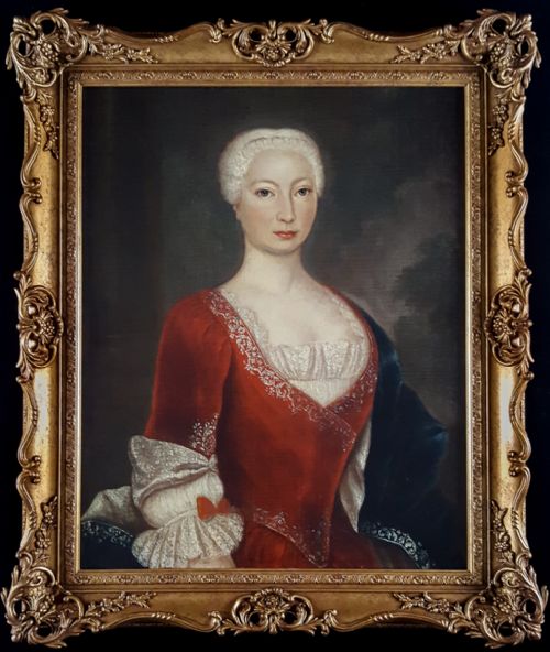 Portrait of Melusine Sophie, Countess Von Der Schulenburg C.1741; Circle of Antoine Pesne (1683-1757)
