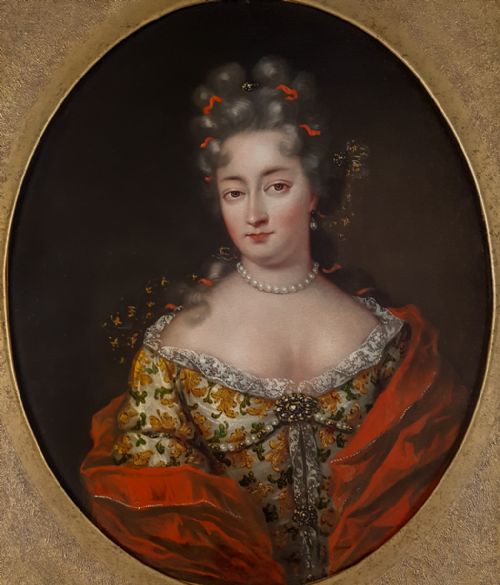 PORTRAIT OF A LADY C1720 FRENCH FOLLOWER OF HYACINTH RIGAUD 16591743 - ADDITIONAL PHOTO 2
