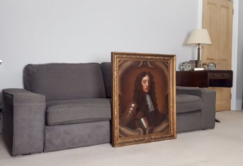 PORTRAIT OF KING WILLIAM III ENGLISH 17TH CENTURY CIRCLE OF SIR PETER LELY 1618 1680 - ADDITIONAL PHOTO 1