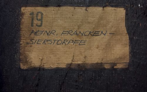 PORTRAIT OF HEINRICH FRANCKEN SIERSTORPFF 17TH CENTURY OIL ON PANEL - ADDITIONAL PHOTO 7