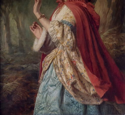 PORTRAIT OF A LADY DATED 1876 SIGNED JOHN ROBERT DICKSEE 1817 1905 - ADDITIONAL PHOTO 2