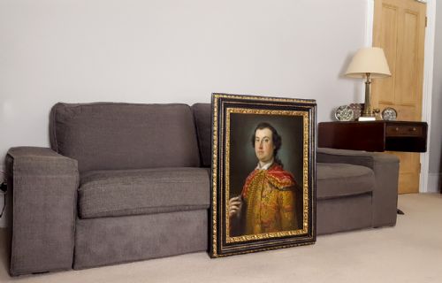 PORTRAIT OF A GENTLEMAN 18TH CENTURY ITALIAN - ADDITIONAL PHOTO 1