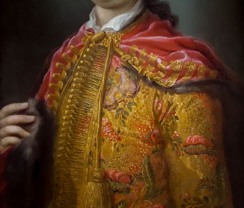 PORTRAIT OF A GENTLEMAN 18TH CENTURY ITALIAN - ADDITIONAL PHOTO 3