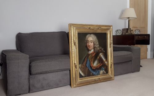 PORTRAIT OF FRANOIS JOACHIM BERNARD POTIER 16921757 18TH CENTURY FOLLOWER OF LOUIS MICHEL VAN LOO 17071771 - ADDITIONAL PHOTO 1