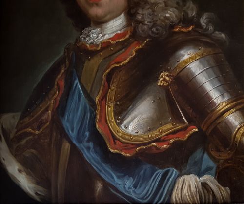 PORTRAIT OF FRANOIS JOACHIM BERNARD POTIER 16921757 18TH CENTURY FOLLOWER OF LOUIS MICHEL VAN LOO 17071771 - ADDITIONAL PHOTO 3