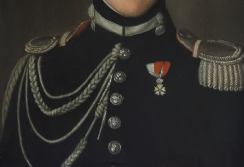 PORTRAIT OF THE MARQUIS DE BEAUCAIRE FRENCH 19TH CENTURY - ADDITIONAL PHOTO 5