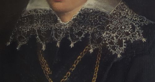 PORTRAIT OF A GENTLEMAN FLEMISH C1610 OIL ON CANVAS - ADDITIONAL PHOTO 5