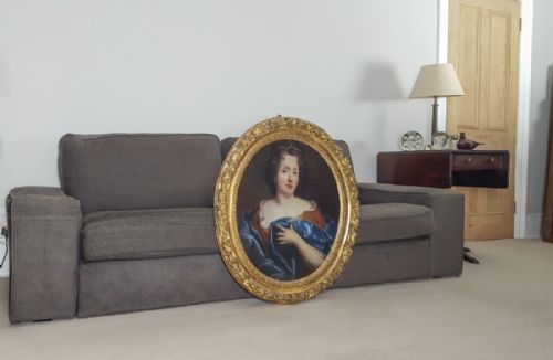 fig 1. Portrait of Marquise de Maintenon, French c.1700; Follower of Pierre Mignard (1612-1695)