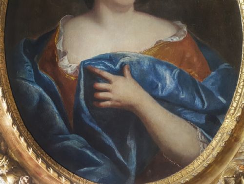 fig 3. Portrait of Marquise de Maintenon, French c.1700; Follower of Pierre Mignard (1612-1695)