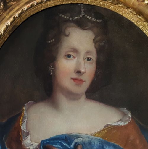 fig 4. Portrait of Marquise de Maintenon, French c.1700; Follower of Pierre Mignard (1612-1695)