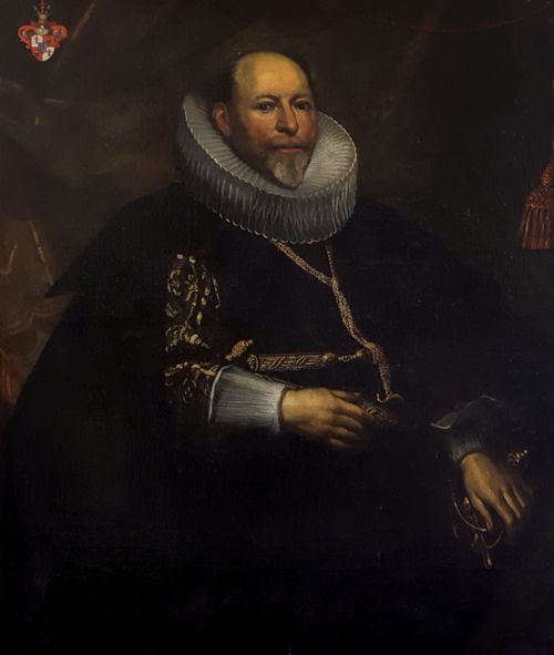PORTRAIT OF A GENTLEMAN FLEMISH C1620 CIRCLE OF CORNELIS DE VOS 15851651 OIL ON CANVAS - ADDITIONAL PHOTO 1