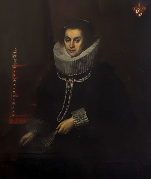 PORTRAIT OF A LADY FLEMISH C1620 CIRCLE OF CORNELIS DE VOS 15851651 OIL ON CANVAS - ADDITIONAL PHOTO 1