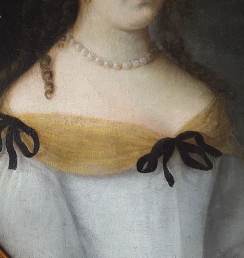 PORTRAIT OF A LADY C1660 CIRCLE OF JEAN NOCRET 16151672 - ADDITIONAL PHOTO 3