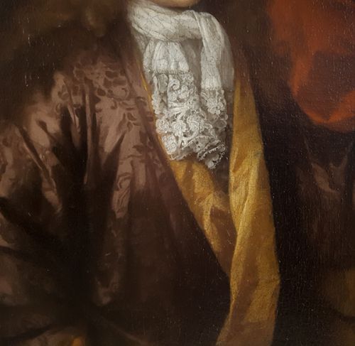 fig 3. Portrait of a Gentleman dated 169? ; Signed Arnold Boonen (1629-1729)