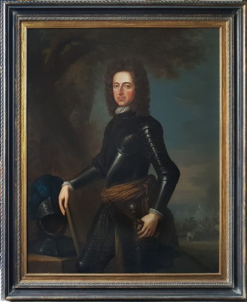 portrait of king william iii c1700 provenance dublin castle follower or circle of sir godfrey kneller 16461723 - CATEGORY: ANTIQUE ART - DATED 1700