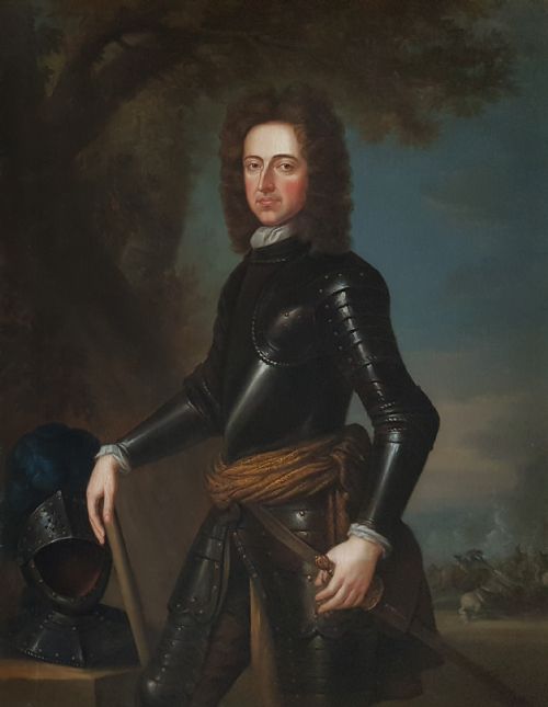 PORTRAIT OF KING WILLIAM III C1700 PROVENANCE DUBLIN CASTLE FOLLOWER OR CIRCLE OF SIR GODFREY KNELLER 16461723 - ADDITIONAL PHOTO 1