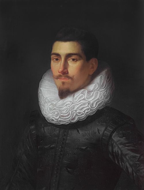 PORTRAIT OF A GENTLEMAN C1620 STUDIO OF MICHIEL JANSZ VAN MIEREVELT 15671641 - ADDITIONAL PHOTO 1
