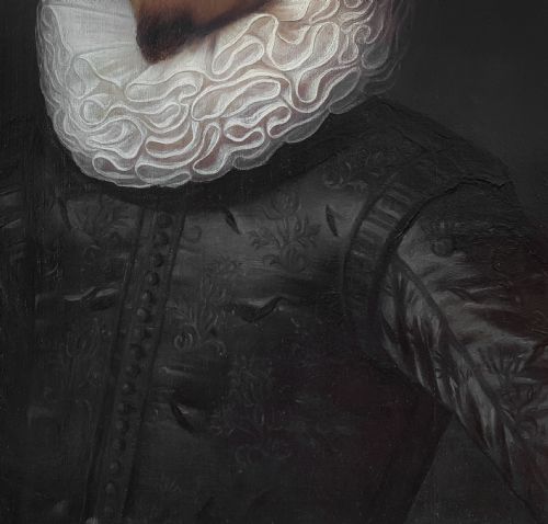 PORTRAIT OF A GENTLEMAN C1620 STUDIO OF MICHIEL JANSZ VAN MIEREVELT 15671641 - ADDITIONAL PHOTO 3