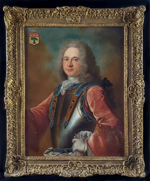 portrait of a gentleman c1720 studio of nicholas de largillierre 16561746 - CATEGORY: ANTIQUE ART - DATED 18TH CENTURY